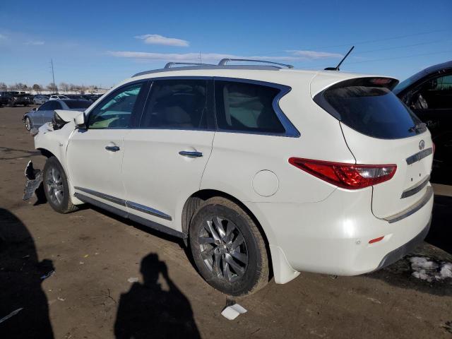 5N1AL0MM2FC549906 - 2015 INFINITI QX60 WHITE photo 2