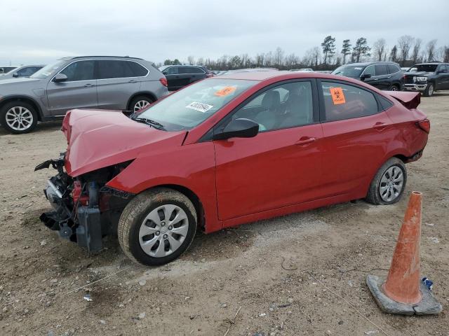 KMHCT4AE0HU289905 - 2017 HYUNDAI ACCENT SE RED photo 1