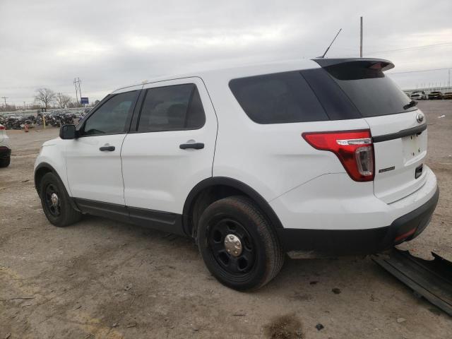 1FM5K8ARXFGB84239 - 2015 FORD EXPLORER POLICE INTERCEPTOR Սպիտակ լուսանկար 2