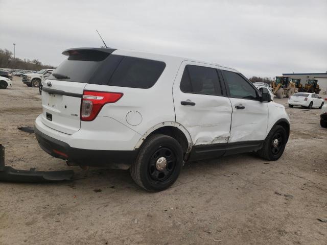 1FM5K8ARXFGB84239 - 2015 FORD EXPLORER POLICE INTERCEPTOR Սպիտակ լուսանկար 3