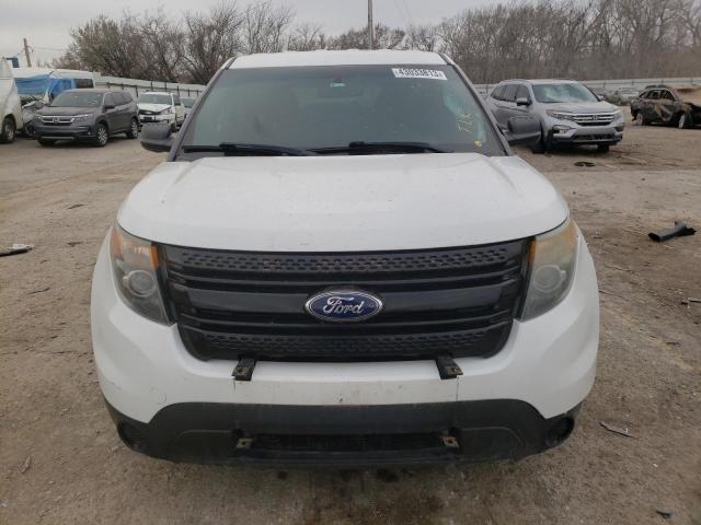 1FM5K8ARXFGB84239 - 2015 FORD EXPLORER POLICE INTERCEPTOR Սպիտակ լուսանկար 5