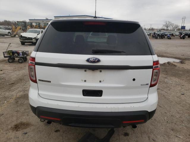 1FM5K8ARXFGB84239 - 2015 FORD EXPLORER POLICE INTERCEPTOR Սպիտակ լուսանկար 6