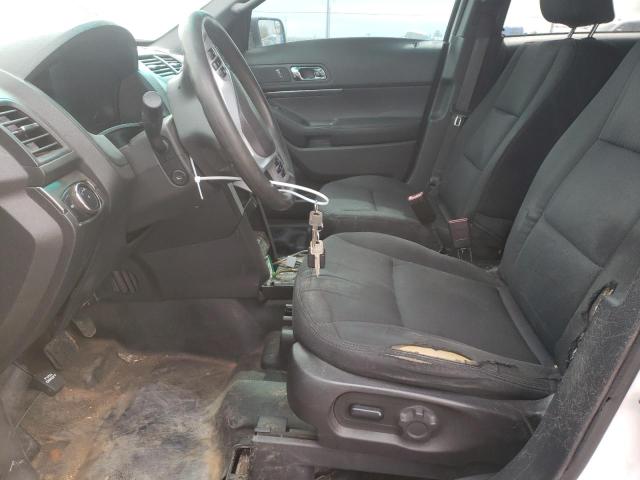 1FM5K8ARXFGB84239 - 2015 FORD EXPLORER POLICE INTERCEPTOR Սպիտակ լուսանկար 7