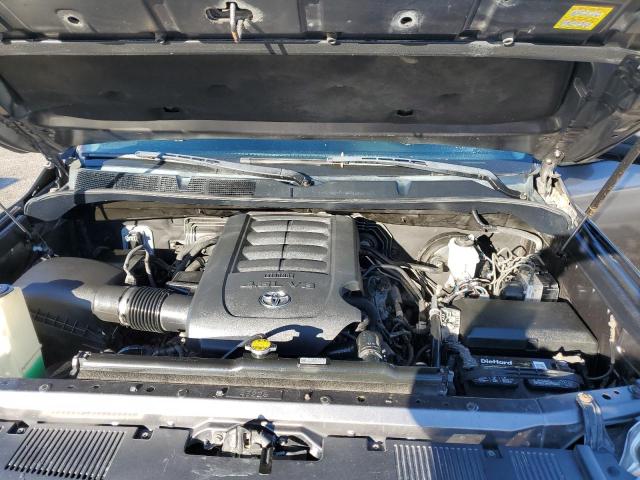 5TFRM5F18EX076475 - 2014 TOYOTA TUNDRA DOUBLE CAB SR/SR5 GRAY photo 11