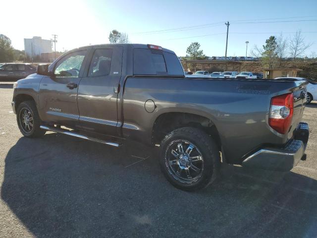 5TFRM5F18EX076475 - 2014 TOYOTA TUNDRA DOUBLE CAB SR/SR5 GRAY photo 2
