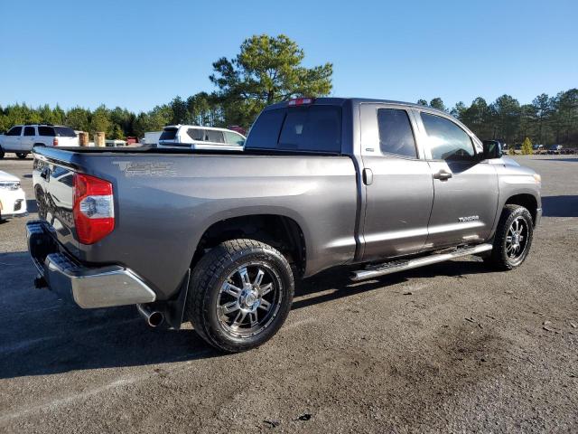 5TFRM5F18EX076475 - 2014 TOYOTA TUNDRA DOUBLE CAB SR/SR5 GRAY photo 3