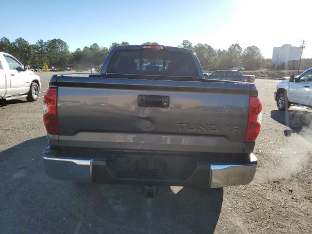 5TFRM5F18EX076475 - 2014 TOYOTA TUNDRA DOUBLE CAB SR/SR5 GRAY photo 6