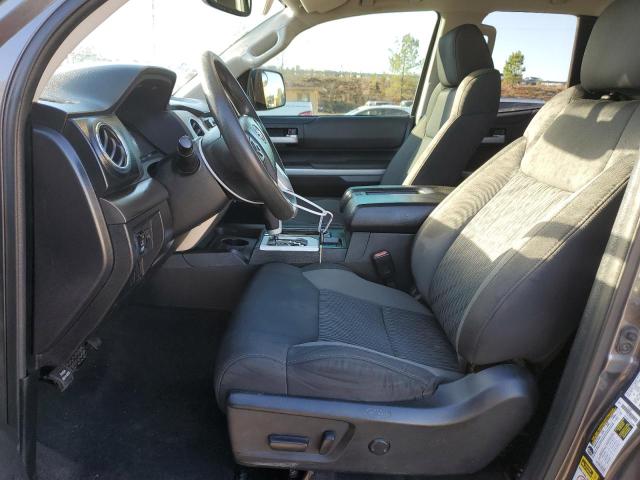5TFRM5F18EX076475 - 2014 TOYOTA TUNDRA DOUBLE CAB SR/SR5 GRAY photo 7