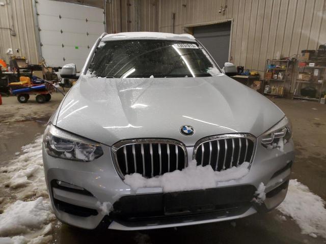 5UXTR9C59KLE13293 - 2019 BMW X3 XDRIVE30I SILVER photo 5