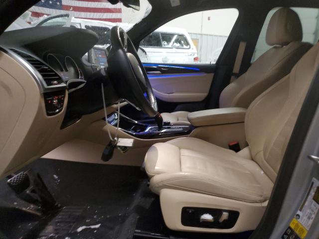 5UXTR9C59KLE13293 - 2019 BMW X3 XDRIVE30I Gümüş foto 7