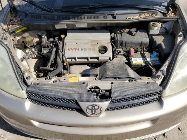 5TDZA23C64S180688 - 2004 TOYOTA SIENNA CE GOLD photo 12