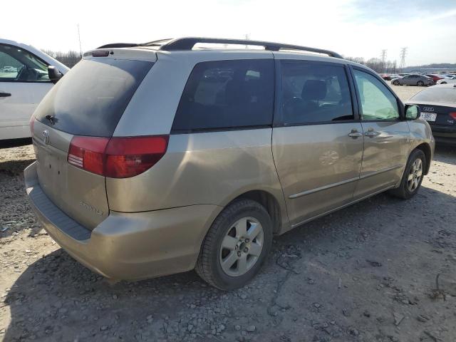 5TDZA23C64S180688 - 2004 TOYOTA SIENNA CE GOLD photo 3