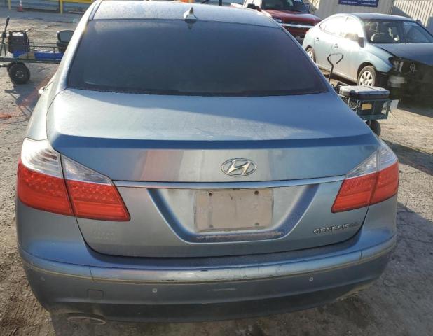 KMHGC4DFXBU128118 - 2011 HYUNDAI GENESIS 4.6L BLUE photo 6