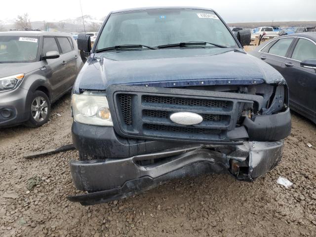 1FTRF12256NB22973 - 2006 FORD F150 BLUE photo 5