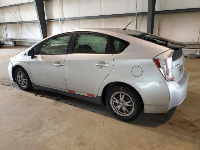 JTDKN3DU7D5626145 - 2013 TOYOTA PRIUS SILVER photo 2