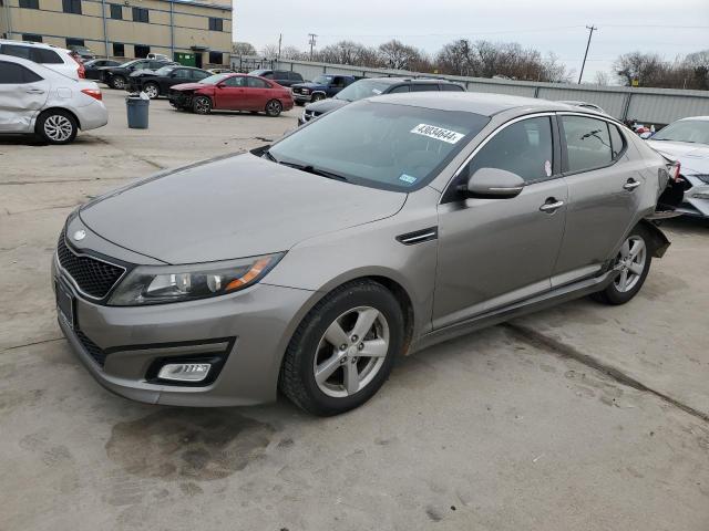 5XXGM4A7XEG295510 - 2014 KIA OPTIMA LX TAN photo 1