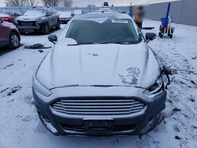 3FA6P0K96FR293788 - 2015 FORD FUSION TITANIUM GRAY photo 5