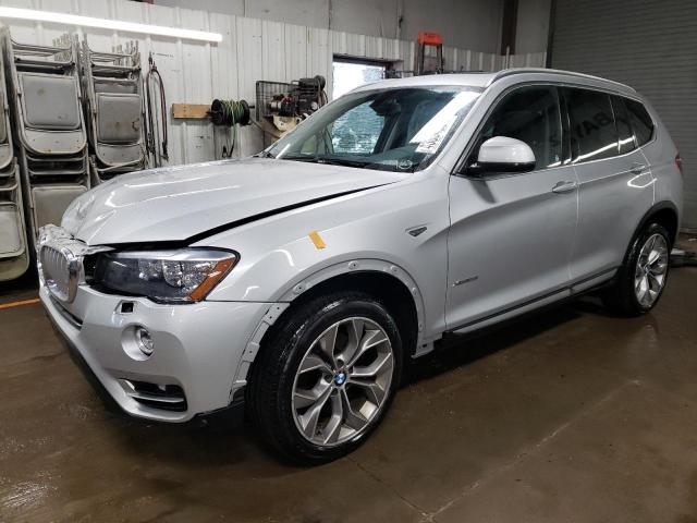 5UXWX9C59G0D70957 - 2016 BMW X3 XDRIVE28I SILVER photo 1