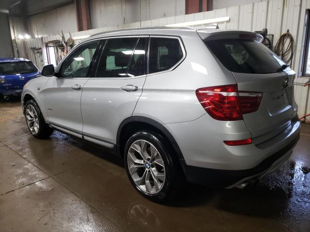 5UXWX9C59G0D70957 - 2016 BMW X3 XDRIVE28I SILVER photo 2