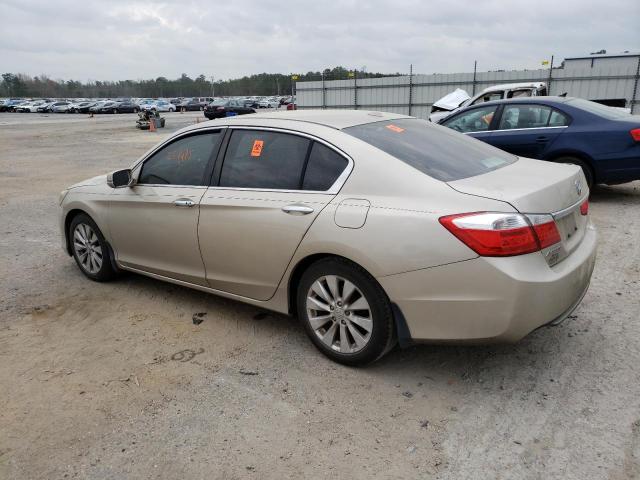 1HGCR2F81EA257344 - 2014 HONDA ACCORD EXL BEIGE photo 2