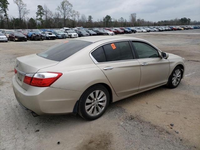 1HGCR2F81EA257344 - 2014 HONDA ACCORD EXL BEIGE photo 3