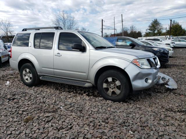 5N1AR1NB8AC607835 - 2010 NISSAN PATHFINDER S 银色 照片 4