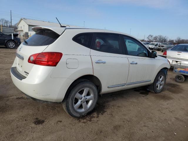 JN8AS5MV6DW665896 - 2013 NISSAN ROGUE S WHITE photo 3