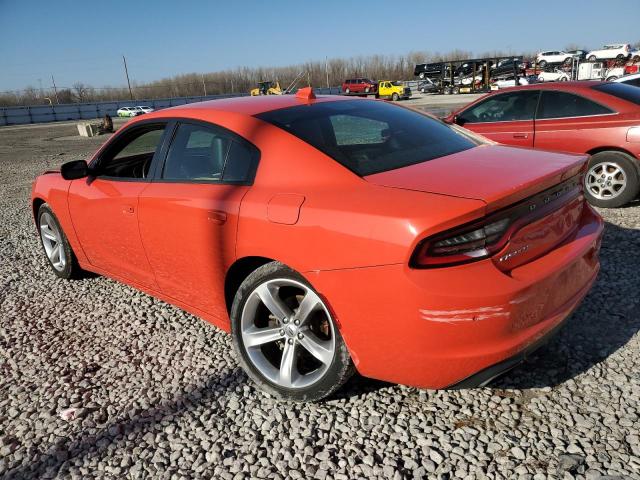 2C3CDXHG9JH134583 - 2018 DODGE CHARGER SXT PLUS ORANGE photo 2