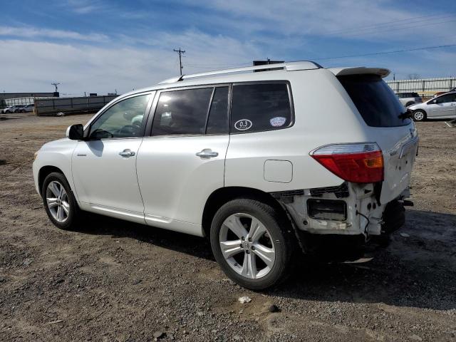 JTEES42A682074340 - 2008 TOYOTA HIGHLANDER LIMITED WHITE photo 2