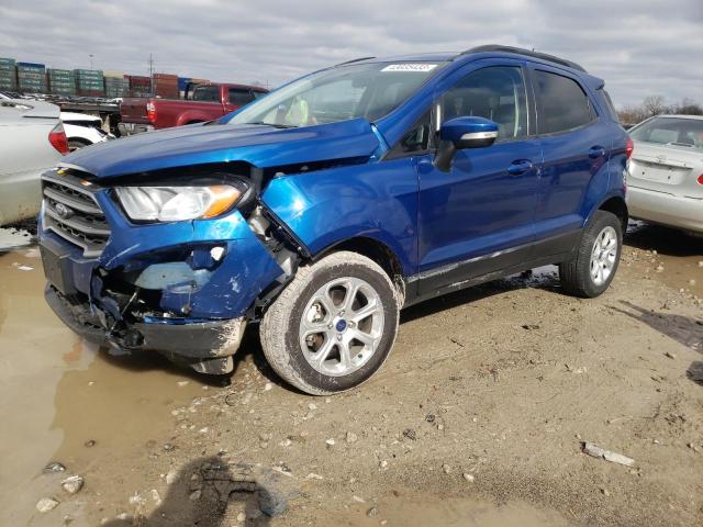 MAJ6S3GL4KC283404 - 2019 FORD ECOSPORT SE BLUE photo 1