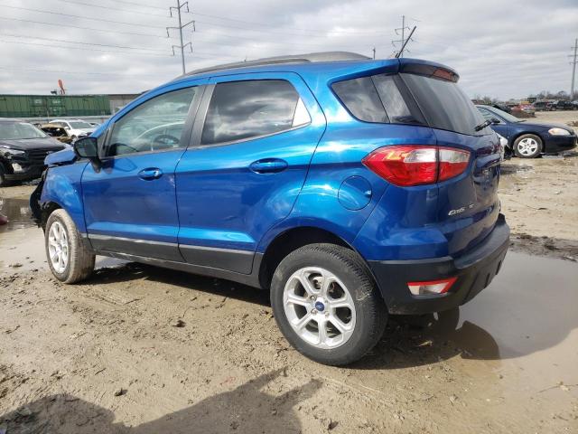 MAJ6S3GL4KC283404 - 2019 FORD ECOSPORT SE BLUE photo 2