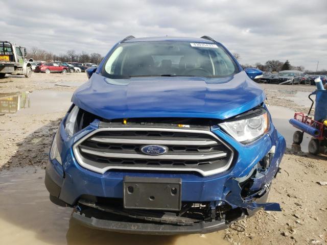 MAJ6S3GL4KC283404 - 2019 FORD ECOSPORT SE BLUE photo 5