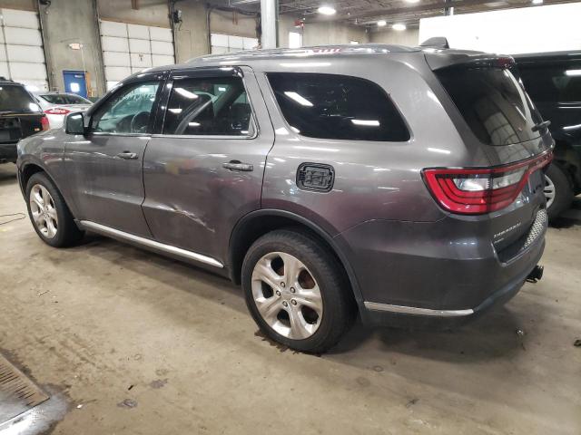 1C4RDJDG9EC598930 - 2014 DODGE DURANGO LIMITED GRAY photo 2