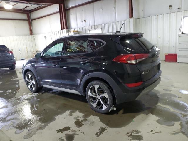 KM8J3CA20HU446792 - 2017 HYUNDAI TUCSON LIMITED BLACK photo 2