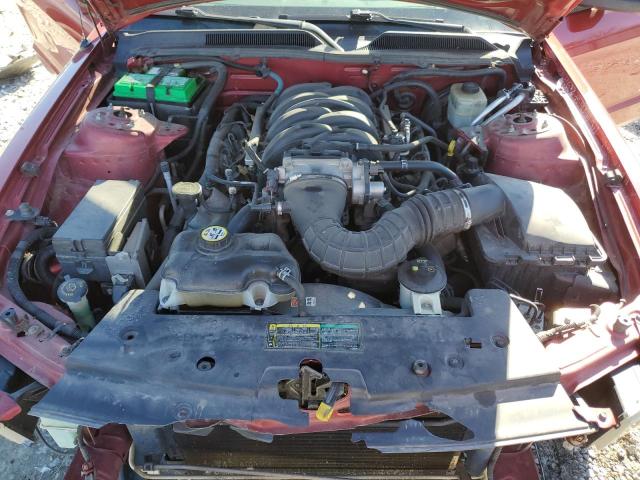 1ZVFT85H455217556 - 2005 FORD MUSTANG GT RED photo 11
