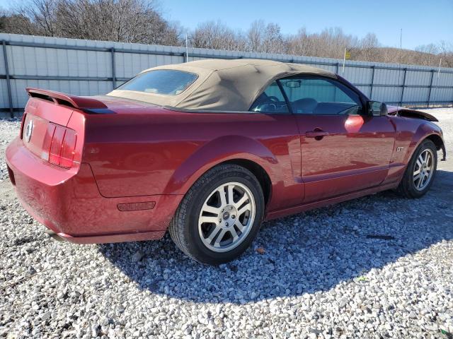 1ZVFT85H455217556 - 2005 FORD MUSTANG GT RED photo 3