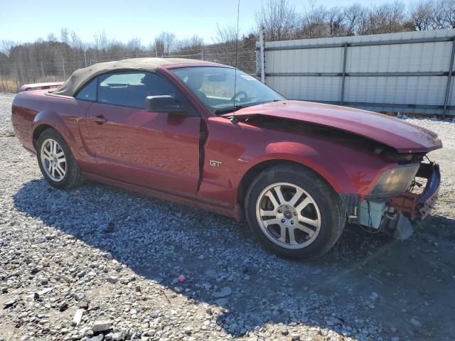 1ZVFT85H455217556 - 2005 FORD MUSTANG GT RED photo 4