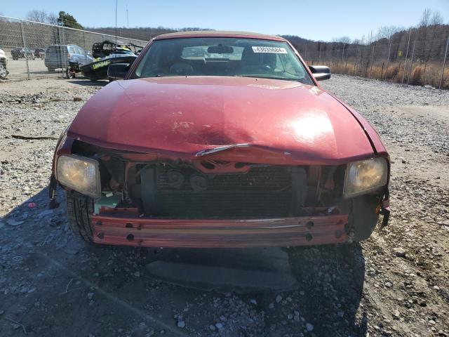 1ZVFT85H455217556 - 2005 FORD MUSTANG GT RED photo 5