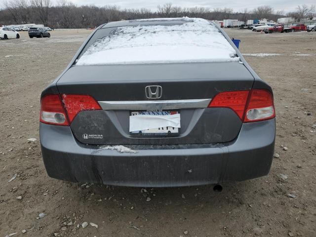 2HGFA16939H350820 - 2009 HONDA CIVIC EXL 灰色 照片 6