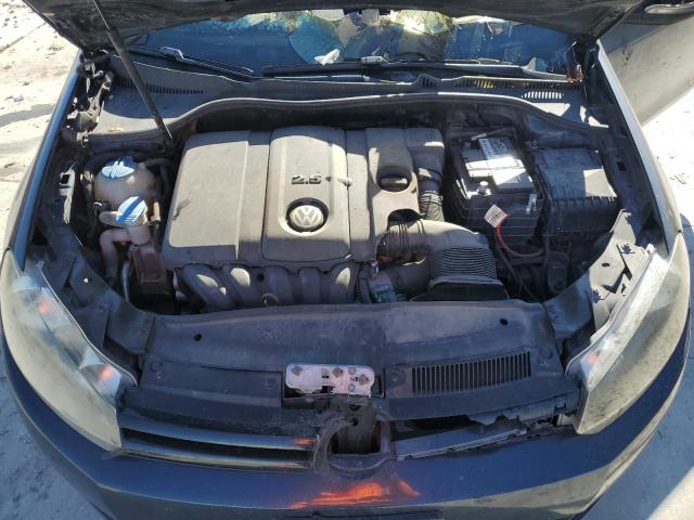 WVWAB7AJ9AW246252 - 2010 VOLKSWAGEN GOLF BLUE photo 11