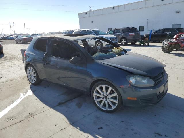 WVWAB7AJ9AW246252 - 2010 VOLKSWAGEN GOLF BLUE photo 4