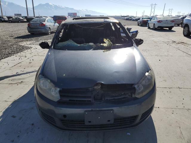 WVWAB7AJ9AW246252 - 2010 VOLKSWAGEN GOLF BLUE photo 5