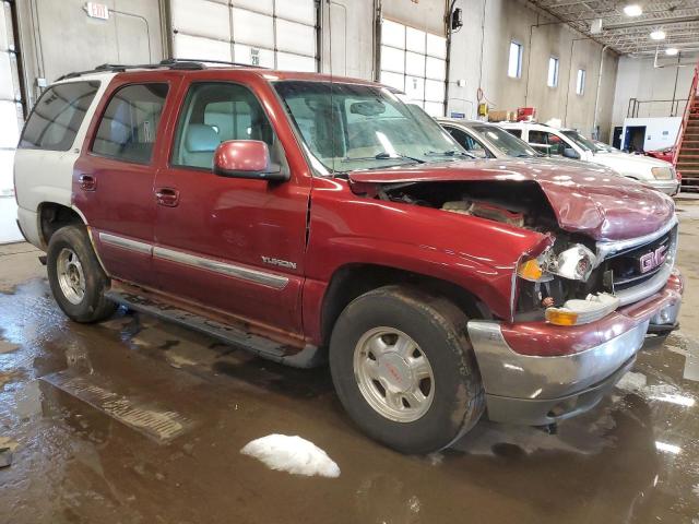 1GKEK13Z82R117750 - 2002 GMC YUKON RED photo 4