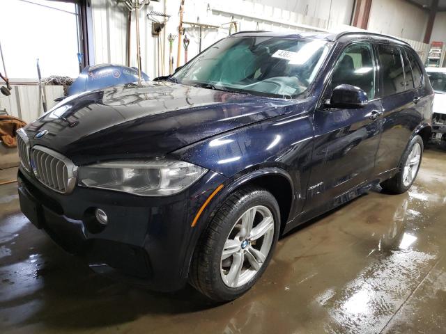 5UXKR6C59F0J76609 - 2015 BMW X5 XDRIVE50I BLUE photo 1