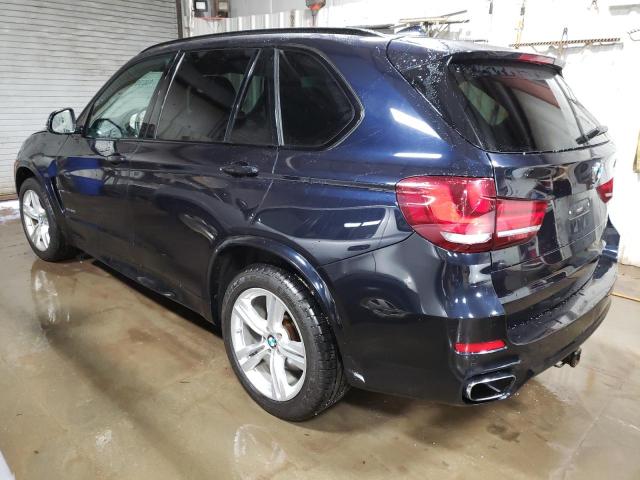 5UXKR6C59F0J76609 - 2015 BMW X5 XDRIVE50I BLUE photo 2