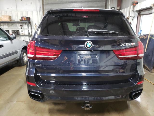 5UXKR6C59F0J76609 - 2015 BMW X5 XDRIVE50I BLUE photo 6