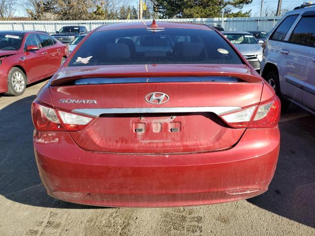 5NPEB4AC9BH014906 - 2011 HYUNDAI SONATA GLS MAROON photo 6