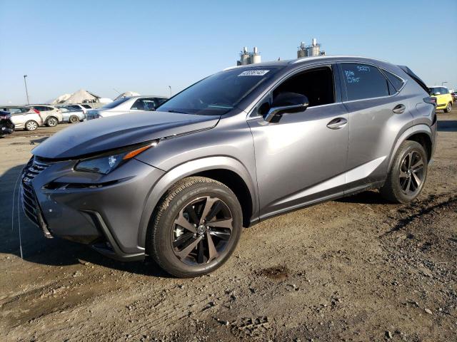 JTJGARBZ0L2170456 - 2020 LEXUS NX 300 GRAY photo 1