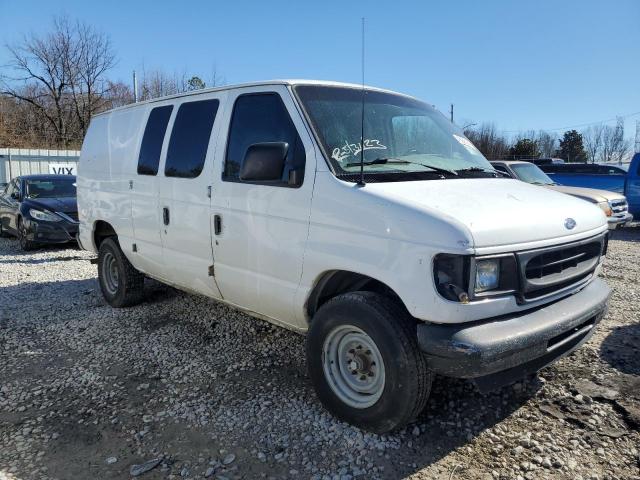 1FTNE24261HA44425 - 2001 FORD ECONOLINE E250 VAN WHITE photo 4