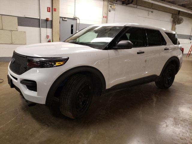 1FM5K8ABXLGB84224 - 2020 FORD EXPLORER POLICE INTERCEPTOR WHITE photo 1